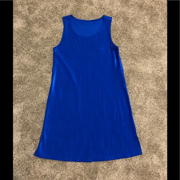Athena Collection Dress Size S Royal Blue Stretchy Summer Colorful Casual Party - Picture 2 of 10
